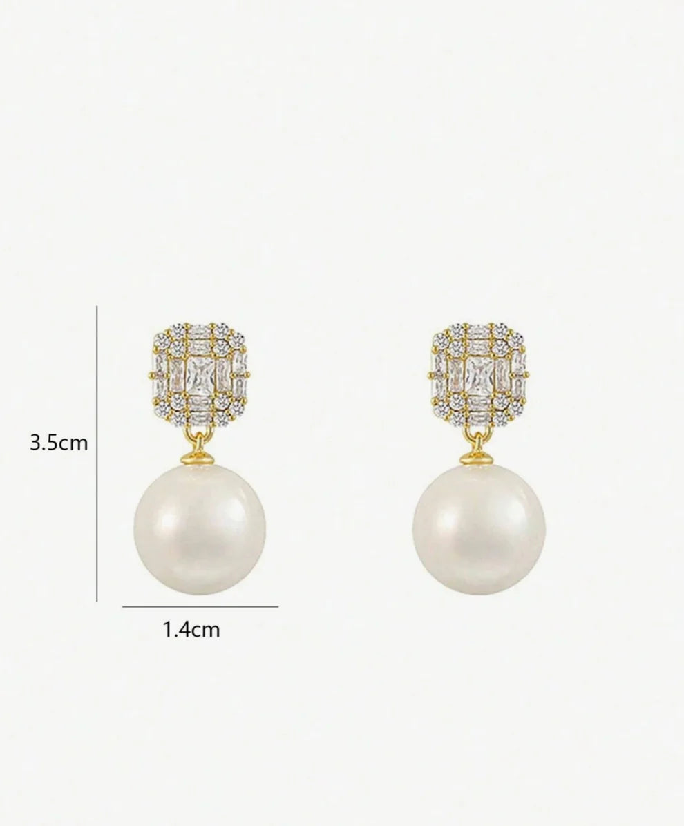 Cancer Awareness | Luxe Pearl Earrings