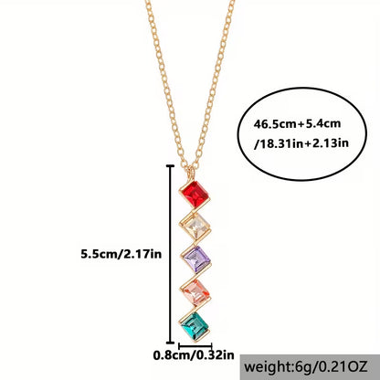 All Cancer Awareness | Five Stones Necklace