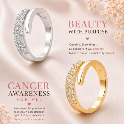 Cancer Awareness | Adjustable Support Ring