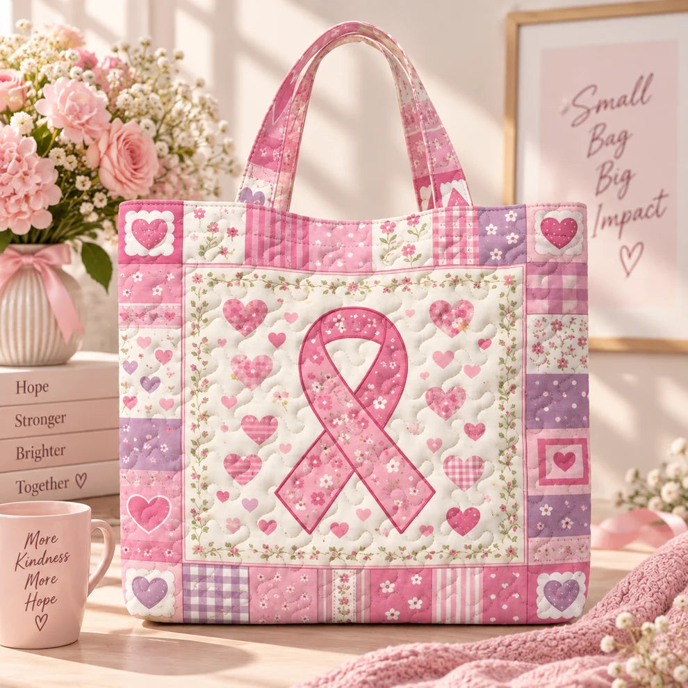 Breast Cancer Awareness Tote Bag