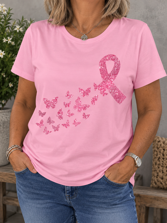 Sparkle Ribbon Tshirt