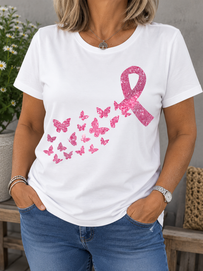 Sparkle Ribbon Tshirt