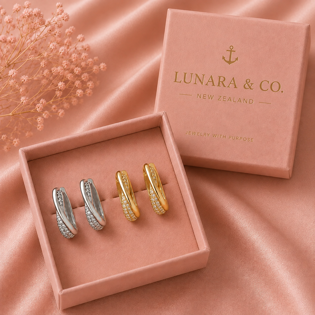 Cancer Awareness | Exclusive Hope Earrings