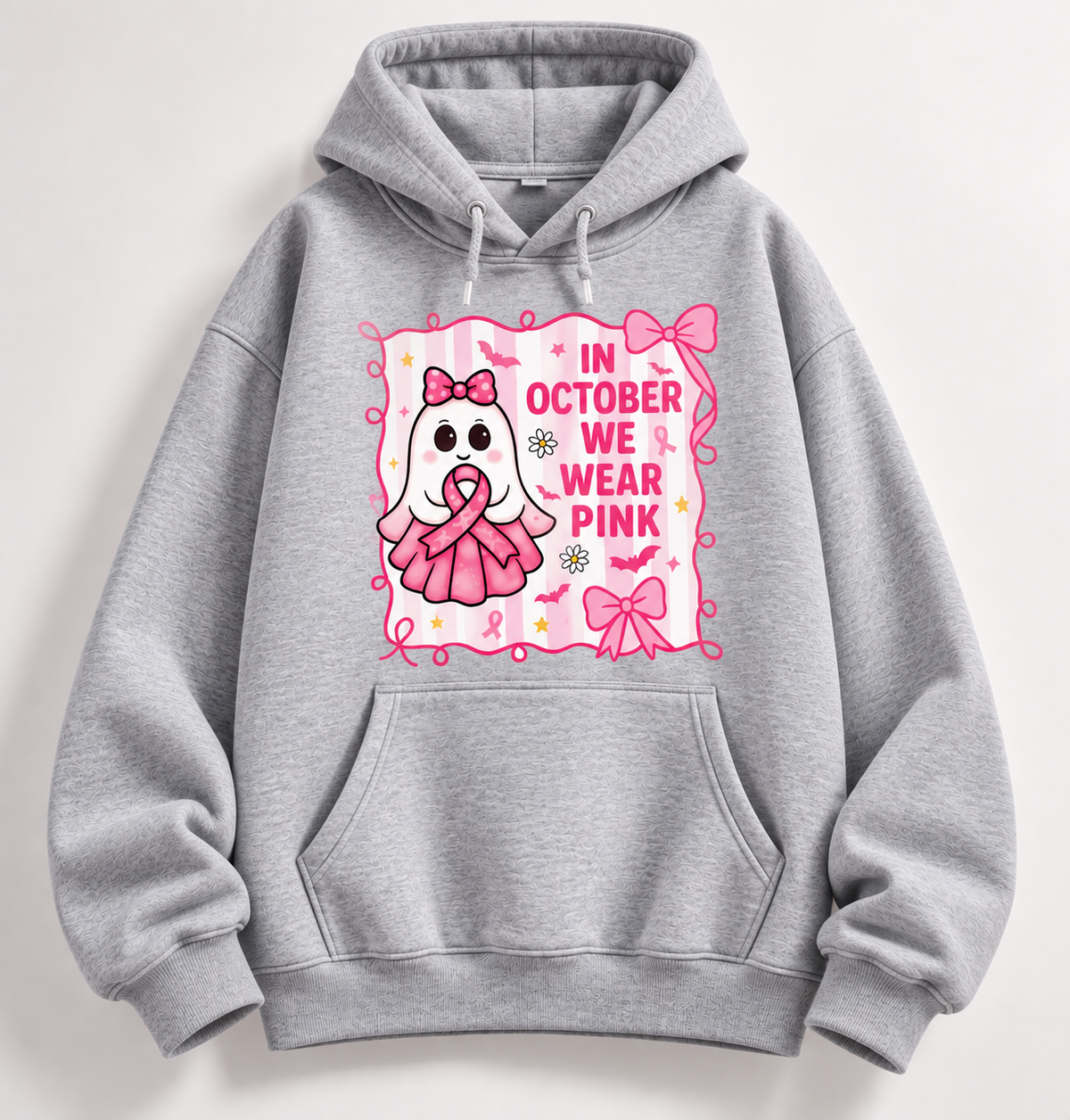 October We Wear Pink Hoodie