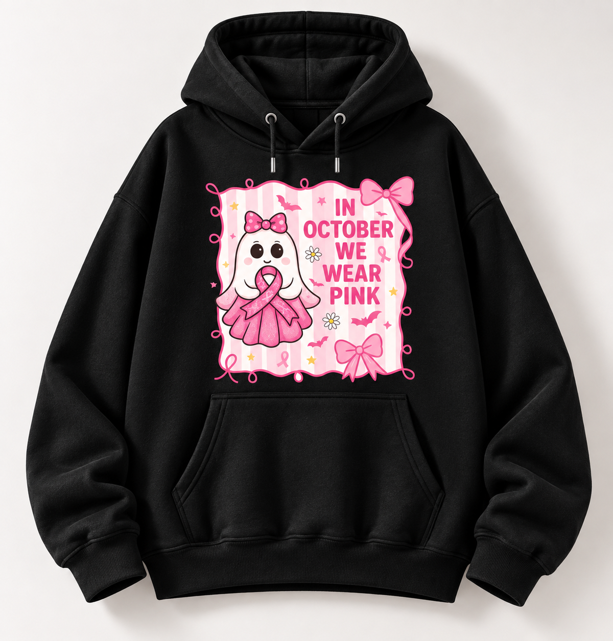 October We Wear Pink Hoodie