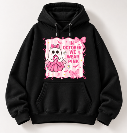 October We Wear Pink Hoodie