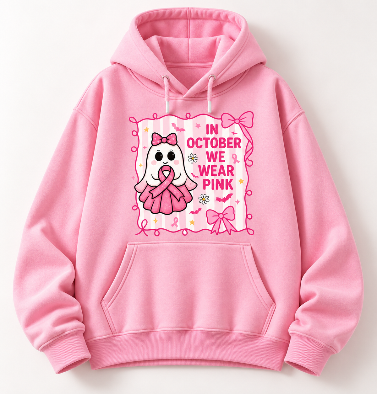 October We Wear Pink Hoodie