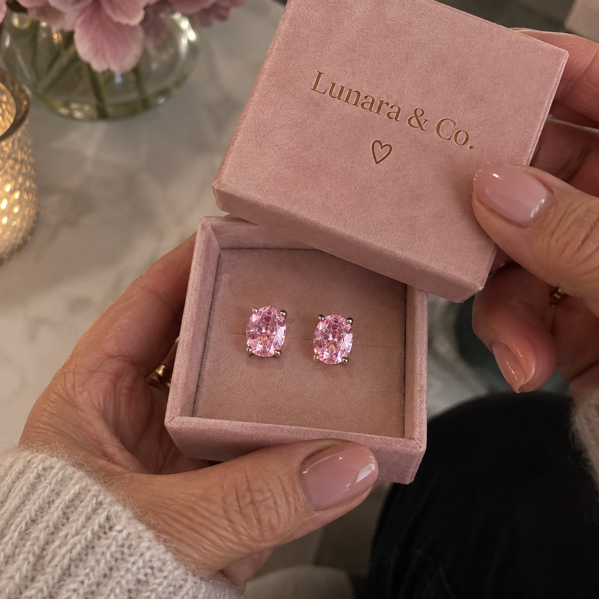 2026 Breast Cancer Awareness Earrings Limited Edition