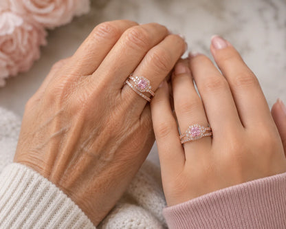 Pink Hope | 2-Piece Breast Cancer Awareness Ring
