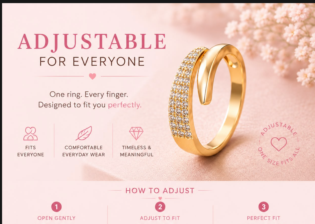 Cancer Awareness | Adjustable Support Ring