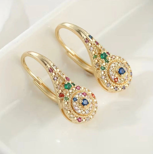Cancer Awareness | Sparkle Earrings