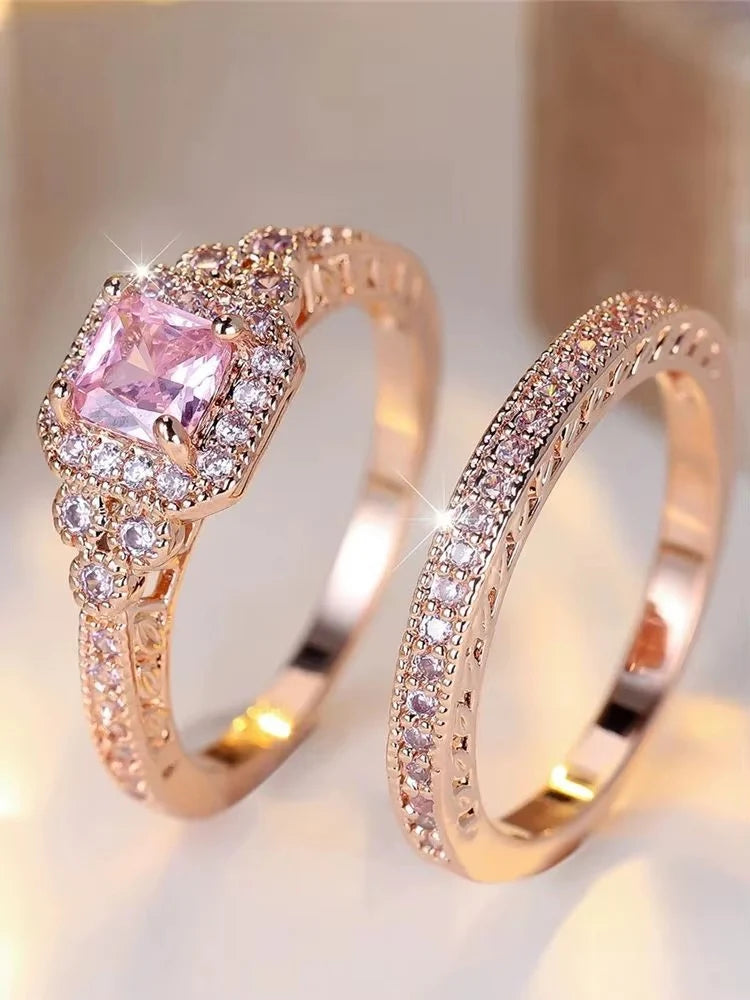 Pink Hope | 2-Piece Breast Cancer Awareness Ring