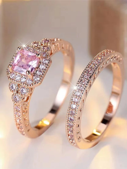 Pink Hope | 2-Piece Breast Cancer Awareness Ring