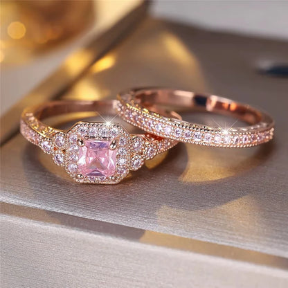 Pink Hope | 2-Piece Breast Cancer Awareness Ring