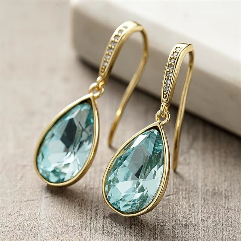 Hope Drops™ – Ovarian Cancer Awareness Earrings