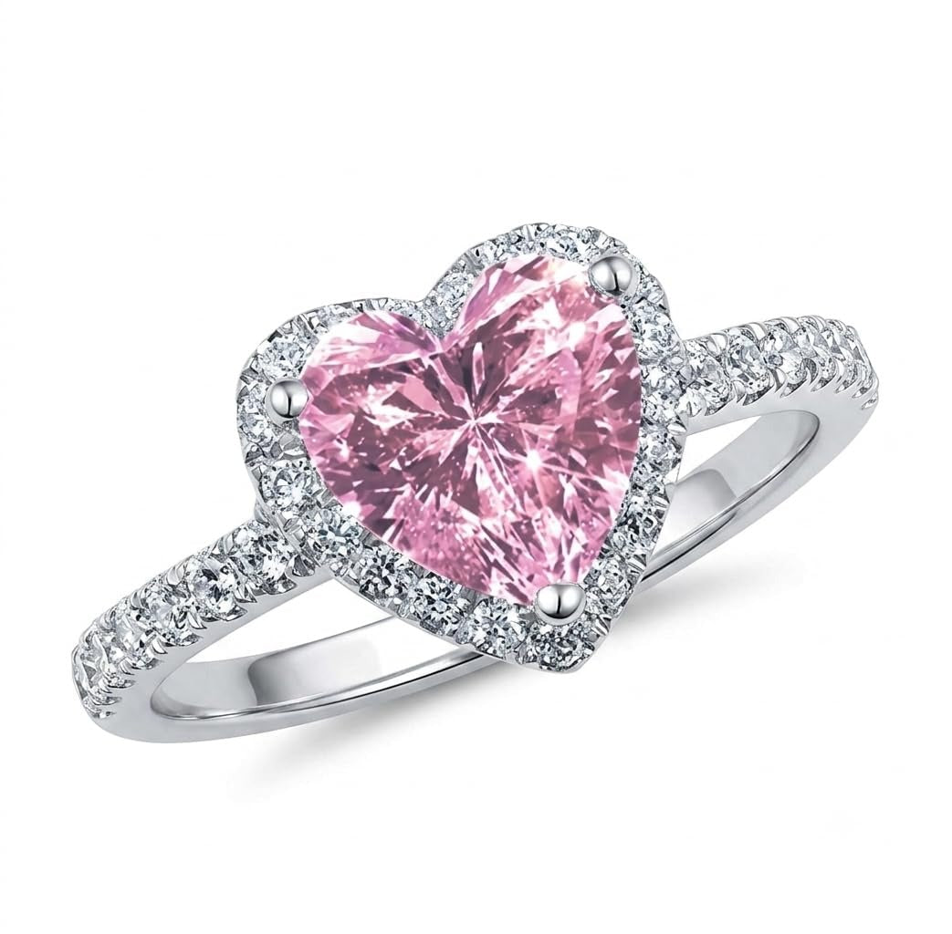 Love You Ribbon Pink Ring | Breast Cancer Awareness