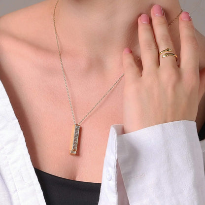 Breast Cancer Awareness Month | I Love You Necklace