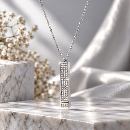 Breast Cancer Awareness Month | I Love You Necklace