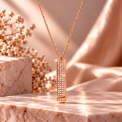 Breast Cancer Awareness Month | I Love You Necklace