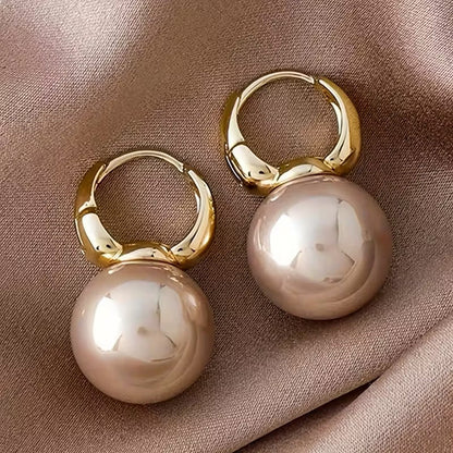 Breast Cancer Awareness | Classic Pearl Earrings