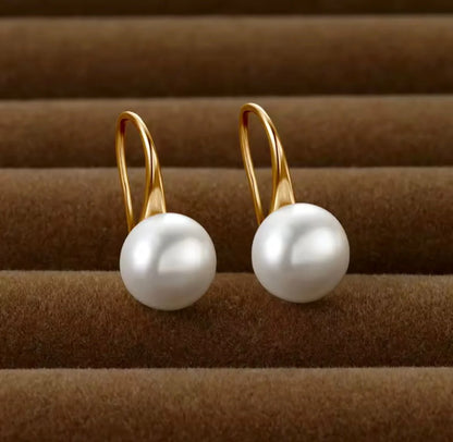 Breast Cancer Awareness | Support Pearl Earrings