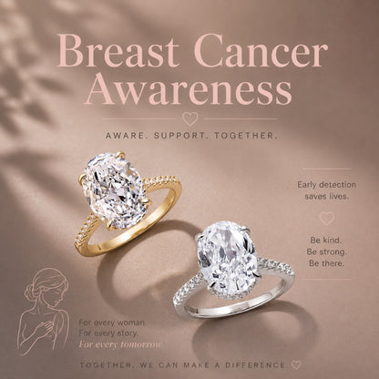 Wear the Hope Breast Cancer Awareness Classis Ring
