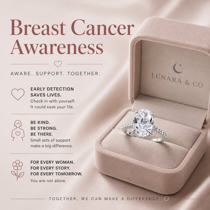 Wear the Hope Breast Cancer Awareness Classis Ring