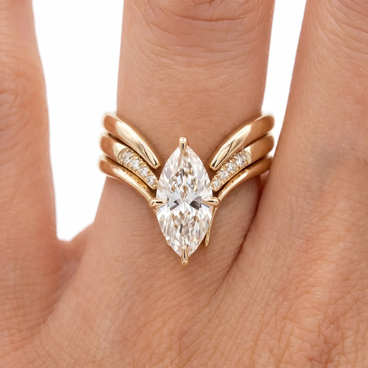 Cancer Awareness | Elegant Drop Ring